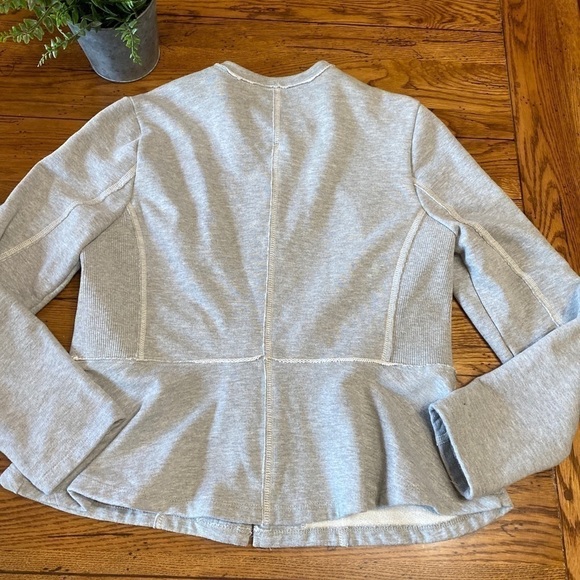 MOSSIMO JACKET Large GREY cinched LIGHTWEIGHT - Picture 9 of 9